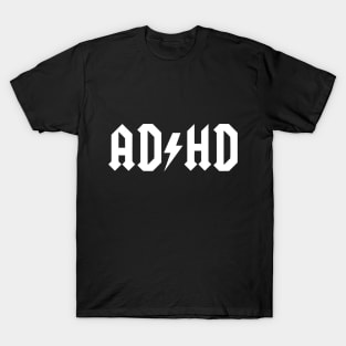 AD/HD white T-Shirt